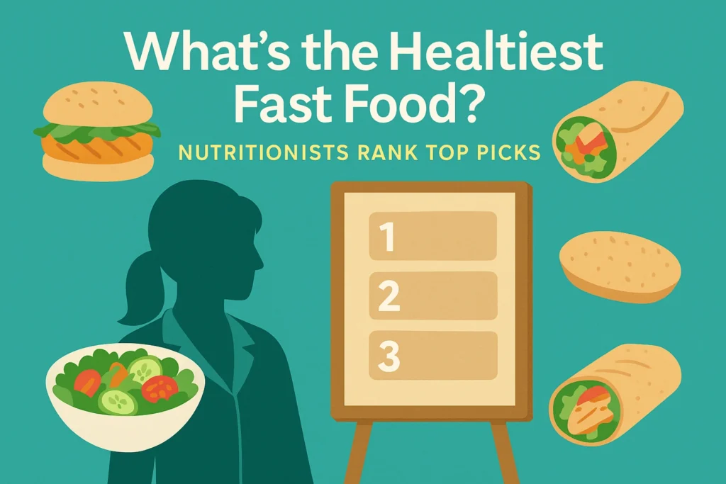 What's the Healthiest Fast Food