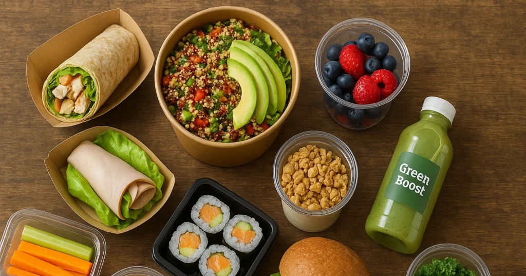 healthy fast food meals