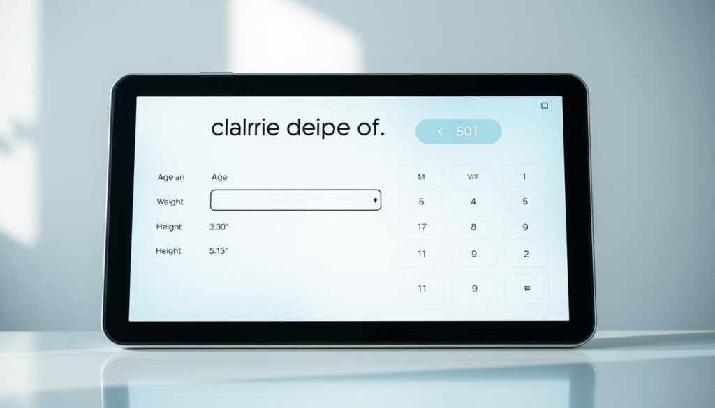 calorie deficit calculator