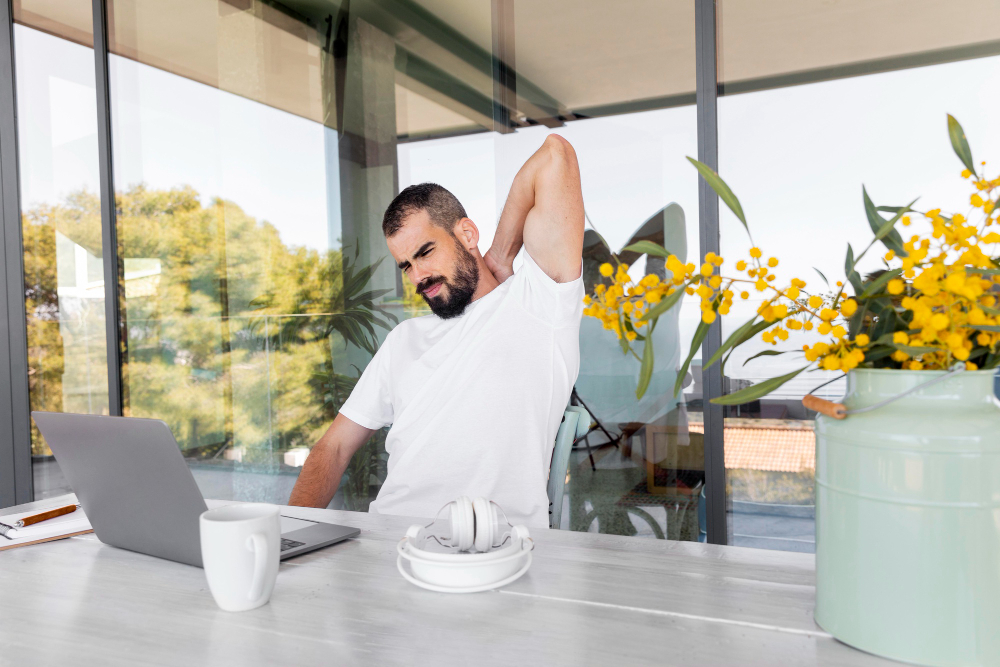 stress relief desk exercises