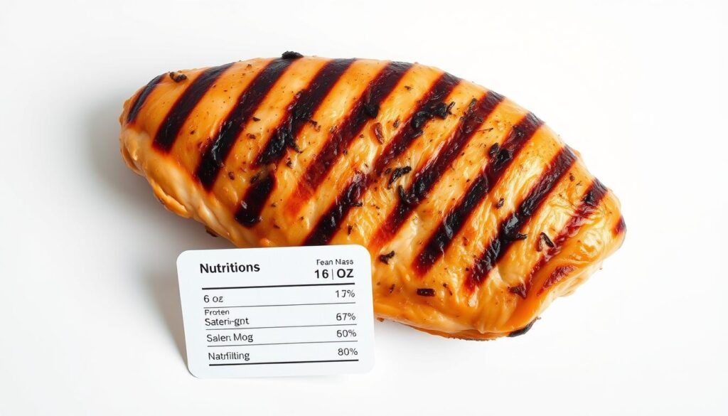 6 oz chicken breast nutrition facts