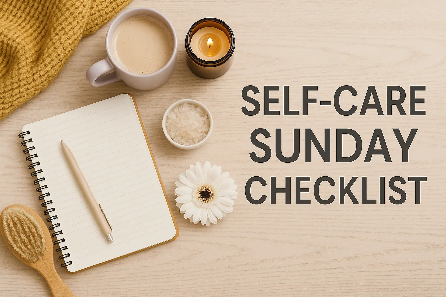 self-care sunday checklist